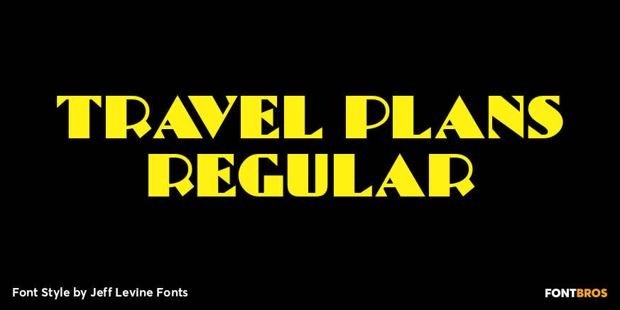 Travel Plans Regular Poster