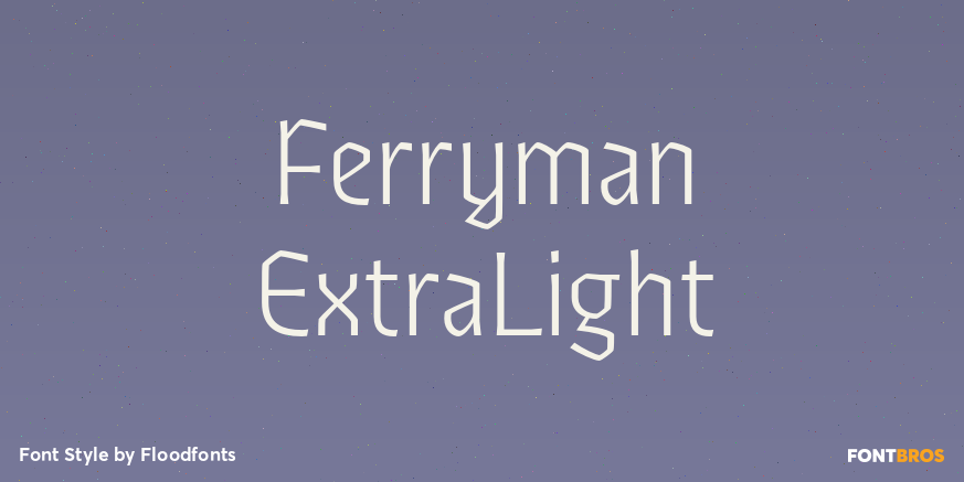 Ferryman ExtraLight Poster