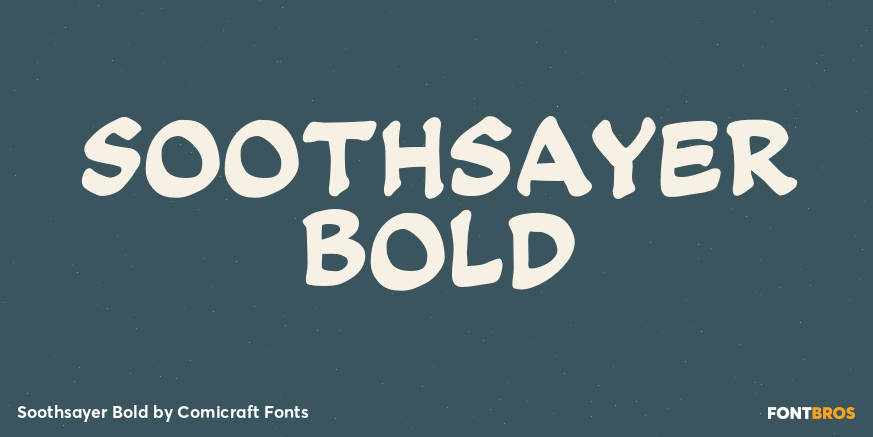 Soothsayer Bold Font Poster #1