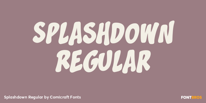 Splashdown Regular Poster