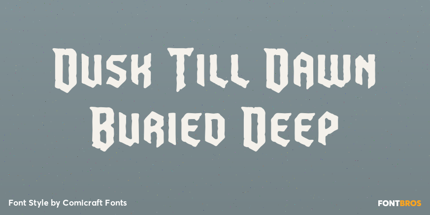 Dusk Till Dawn Buried Deep Poster