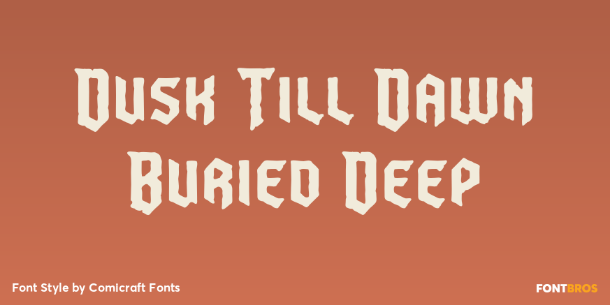 Dusk Till Dawn Buried Deep Poster