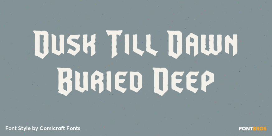 Dusk Till Dawn Buried Deep Poster