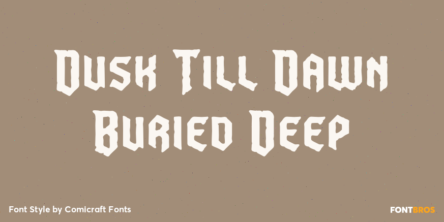 Dusk Till Dawn Buried Deep Poster