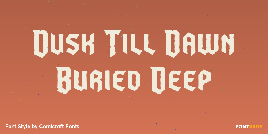 Dusk Till Dawn Buried Deep Poster