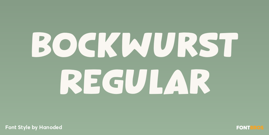 Bockwurst Regular Poster