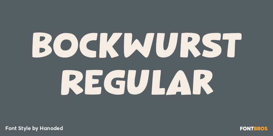 Bockwurst Regular Poster