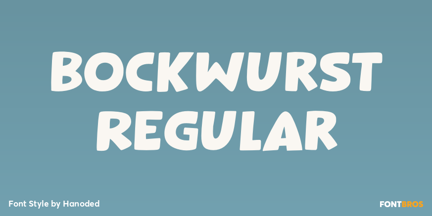 Bockwurst Regular Poster