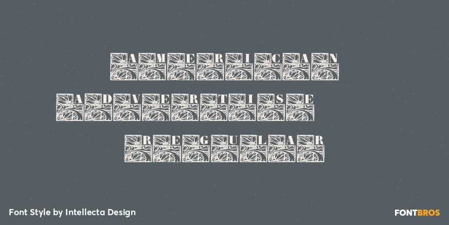 American Advertise 013 Regular Poster