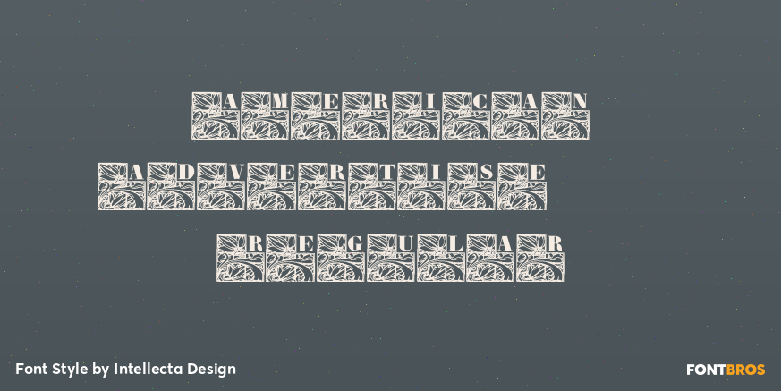 American Advertise 013 Regular Poster