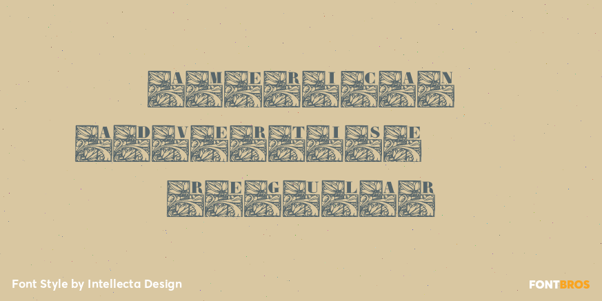 American Advertise 013 Regular Poster