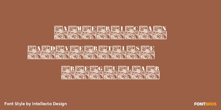 American Advertise 013 Regular Poster