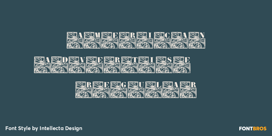 American Advertise 013 Regular Poster