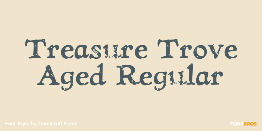 Treasure Trove Aged Regular Poster