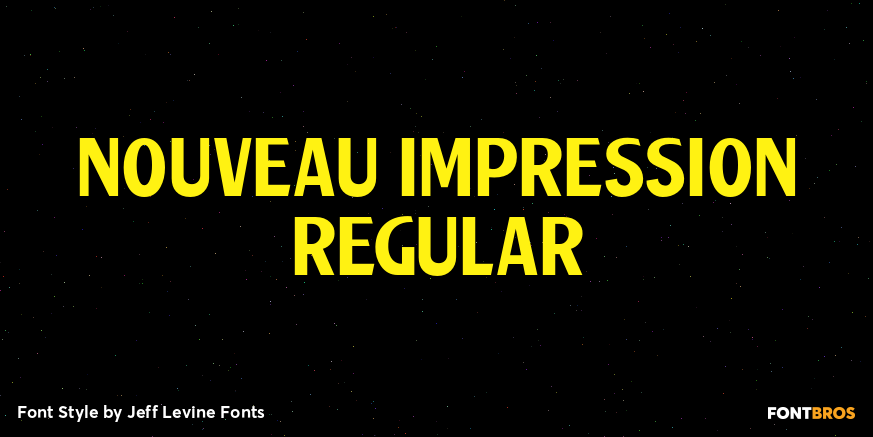 Nouveau Impression Regular Poster