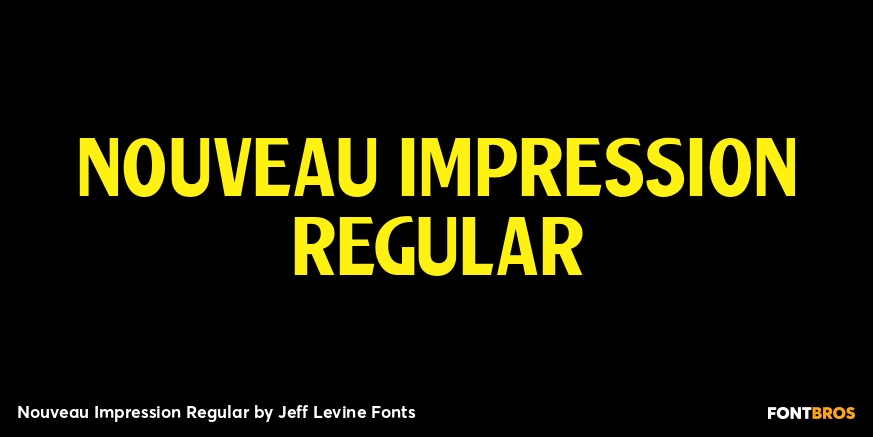 Nouveau Impression Regular Poster