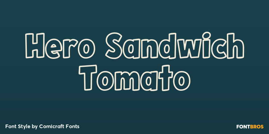Hero Sandwich Tomato Poster