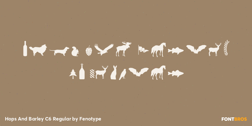 Hops And Barley C6 Regular Poster