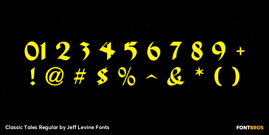 Classic Tales Regular Font Poster #1
