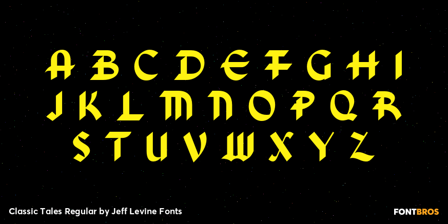 Classic Tales Regular Font Poster #2
