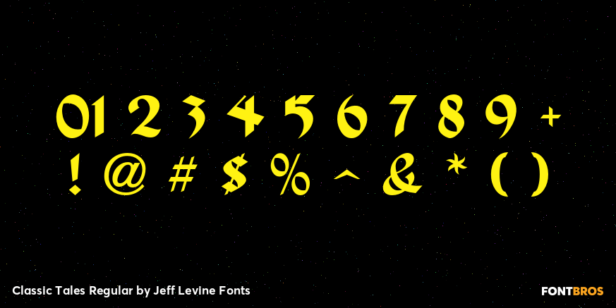 Classic Tales Regular Font Poster #4