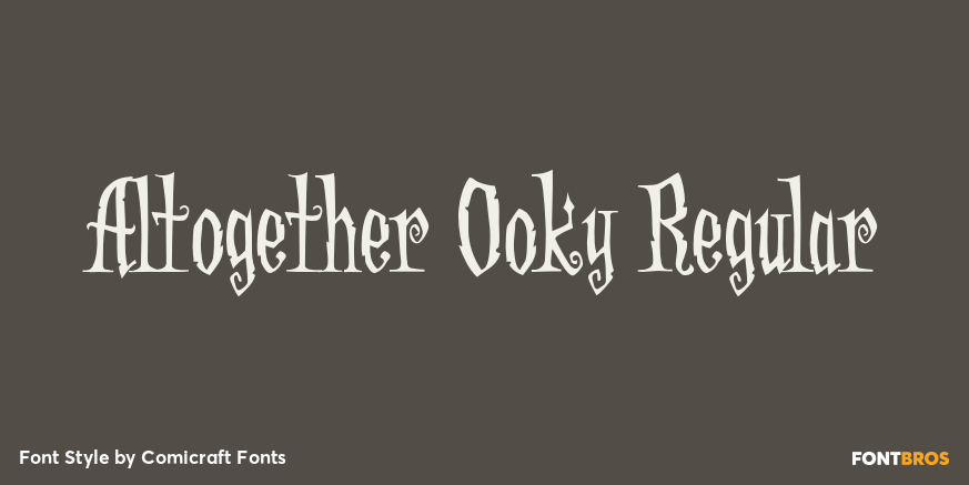 Altogether Ooky Regular Poster