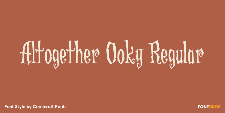 Altogether Ooky Regular Poster