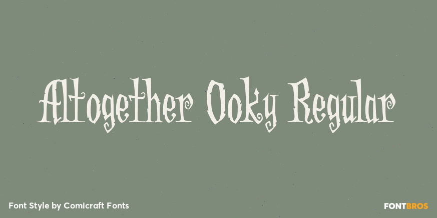 Altogether Ooky Regular Poster