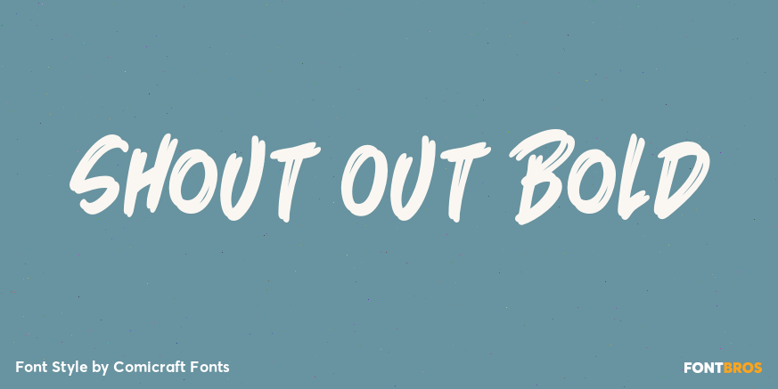 Shout Out Bold Poster