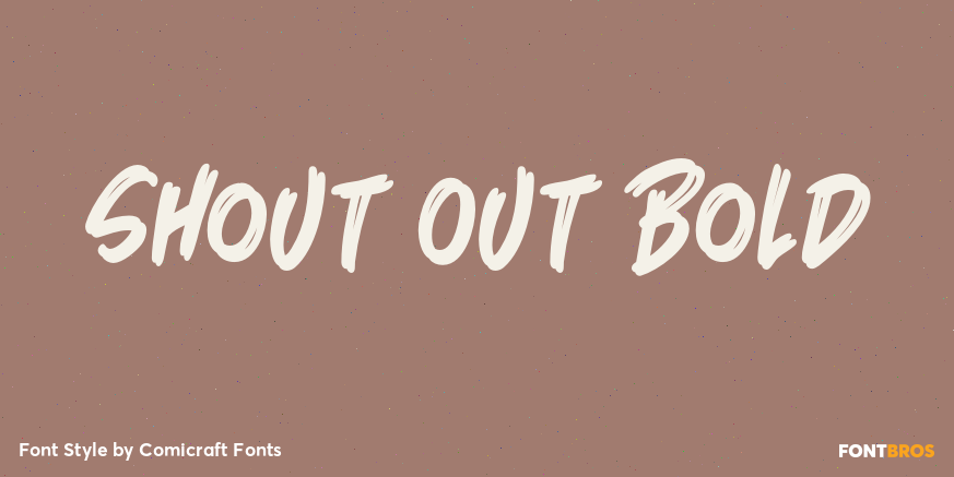 Shout Out Bold Poster