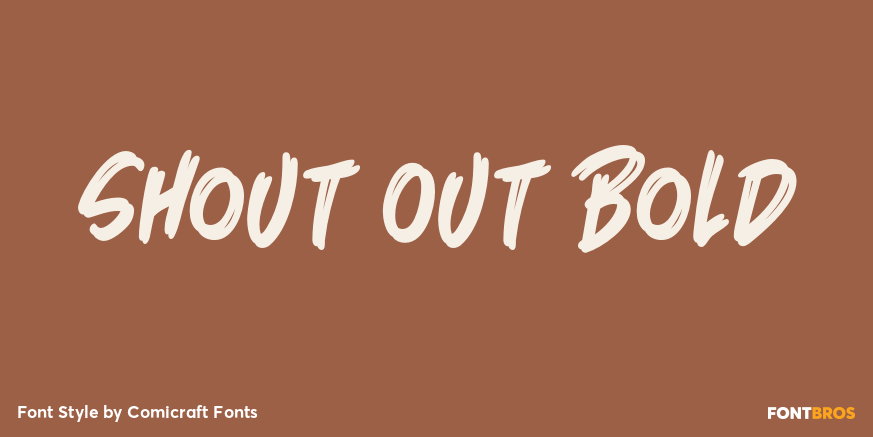 Shout Out Bold Poster