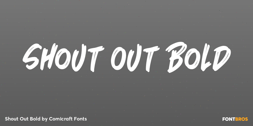 Shout Out Bold Poster