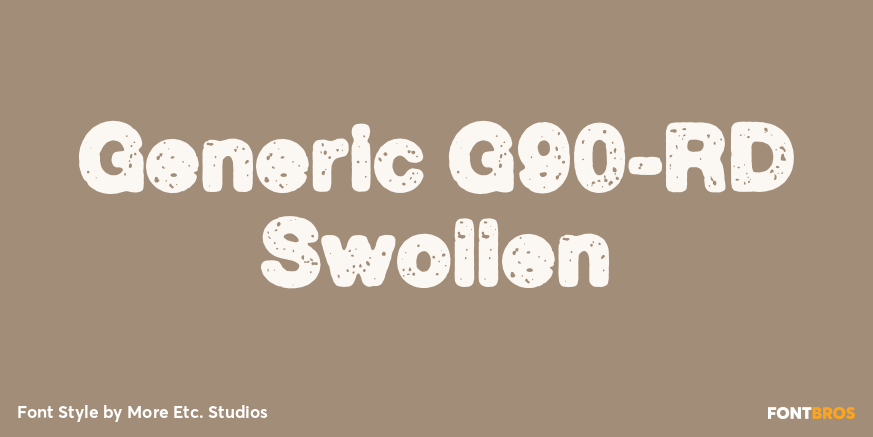 Generic G90-RD Swollen Poster
