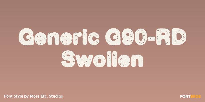 Generic G90-RD Swollen Poster