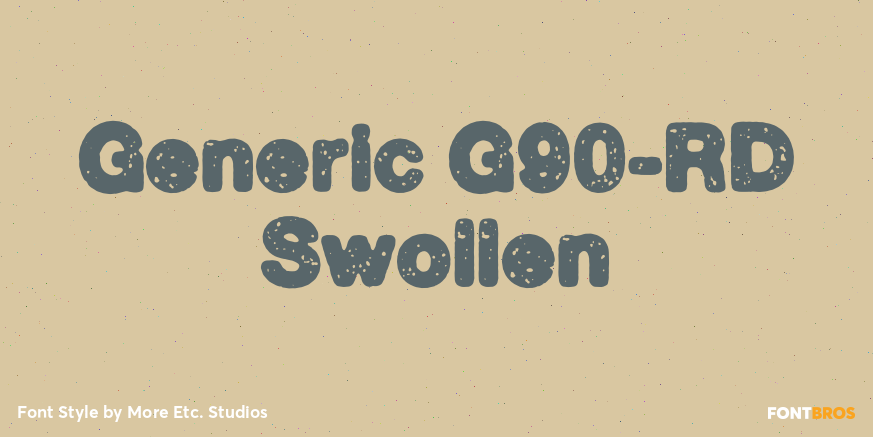 Generic G90-RD Swollen Poster