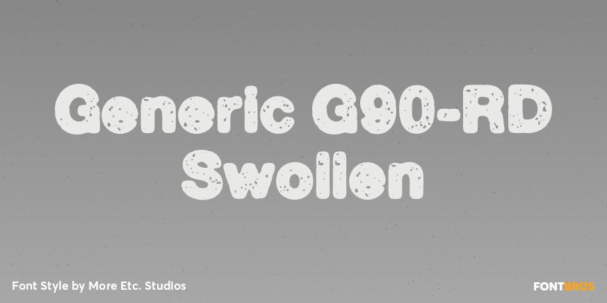 Generic G90-RD Swollen Poster
