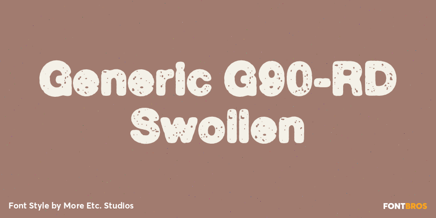 Generic G90-RD Swollen Poster