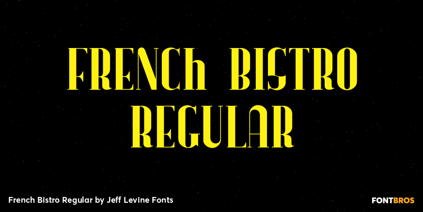 French Bistro Regular Poster