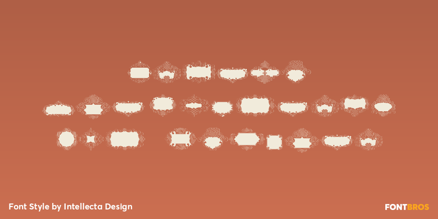 Ornate Blackboards Two Regular Poster