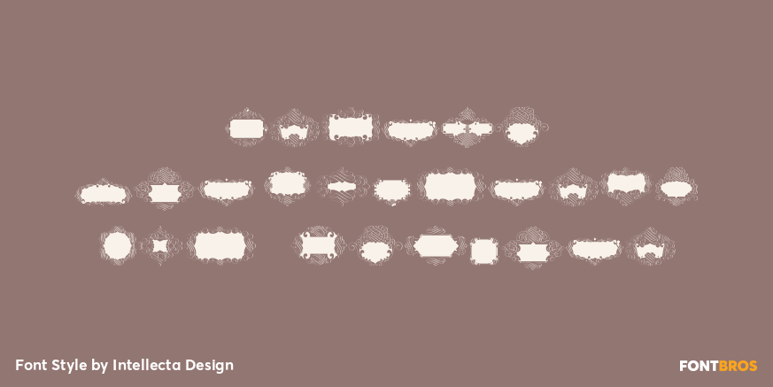 Ornate Blackboards Two Regular Poster