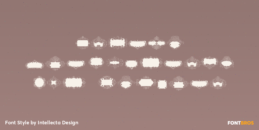 Ornate Blackboards Two Regular Poster