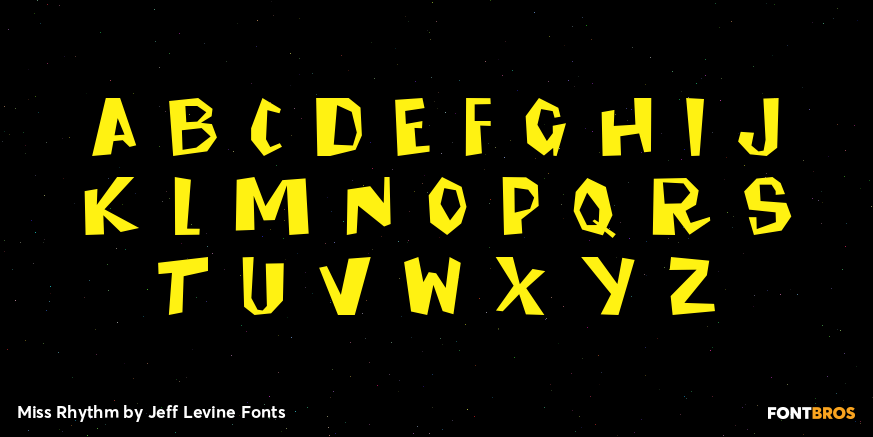 Miss Rhythm Font Poster #3