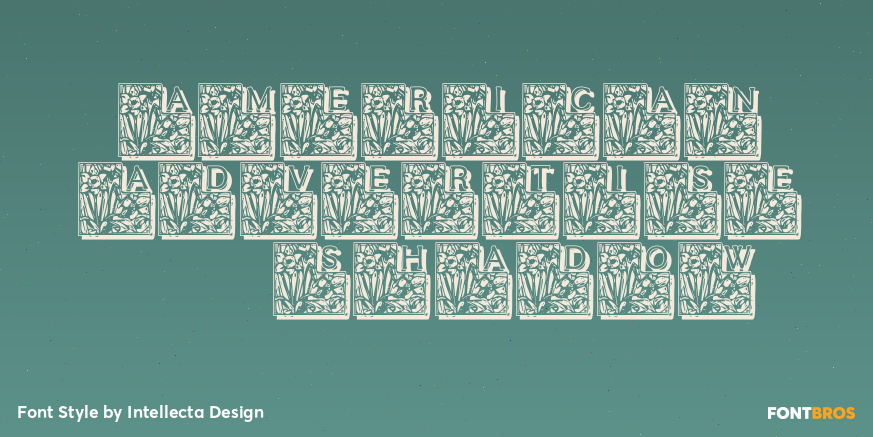 American Advertise 015 Shadow Poster