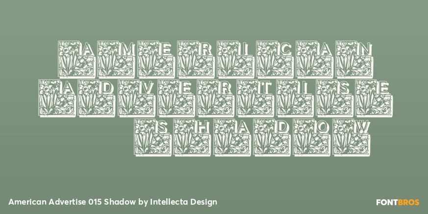 American Advertise 015 Shadow Poster