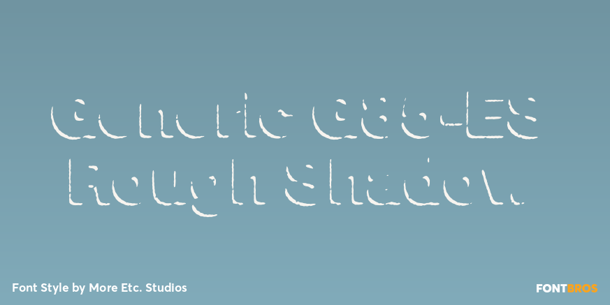 Generic G85-ES Rough Shadow Poster