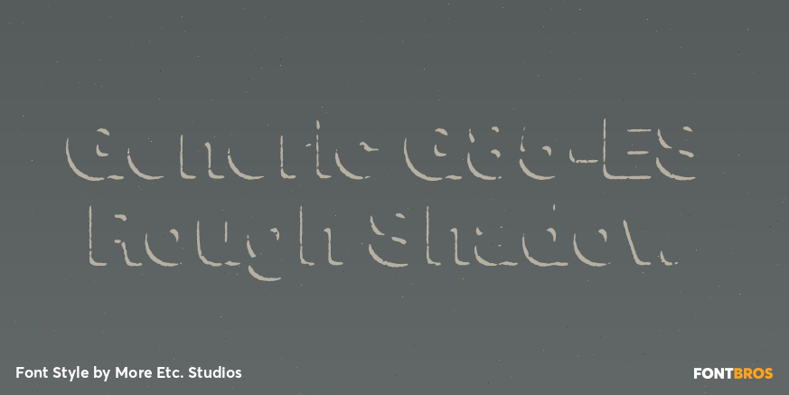 Generic G85-ES Rough Shadow Poster