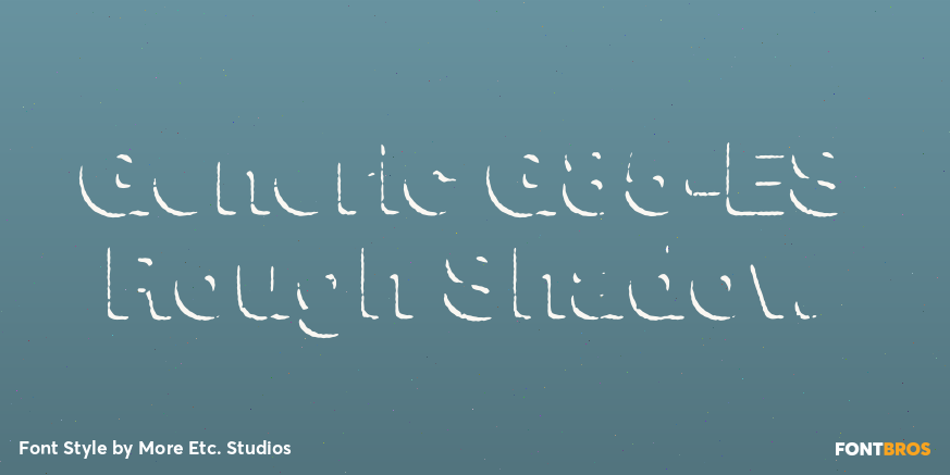 Generic G85-ES Rough Shadow Poster