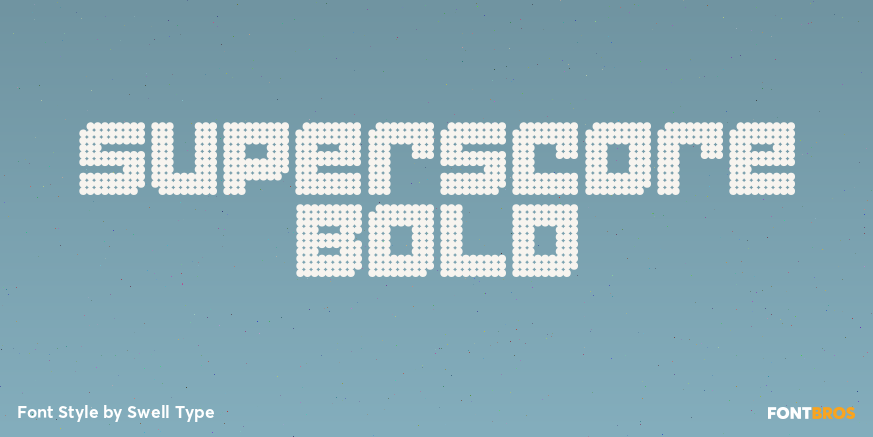 Superscore Bold Poster