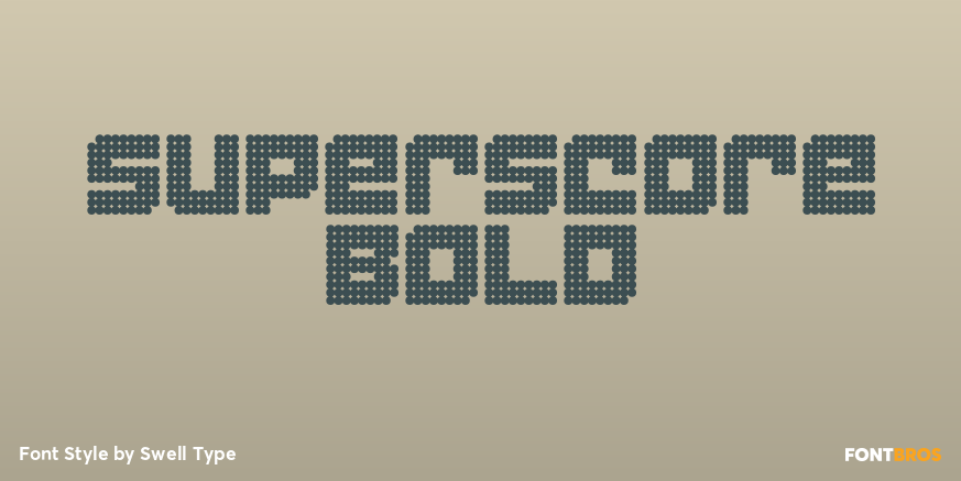 Superscore Bold Poster