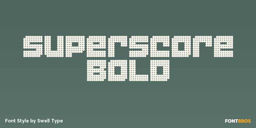 Superscore Bold Poster